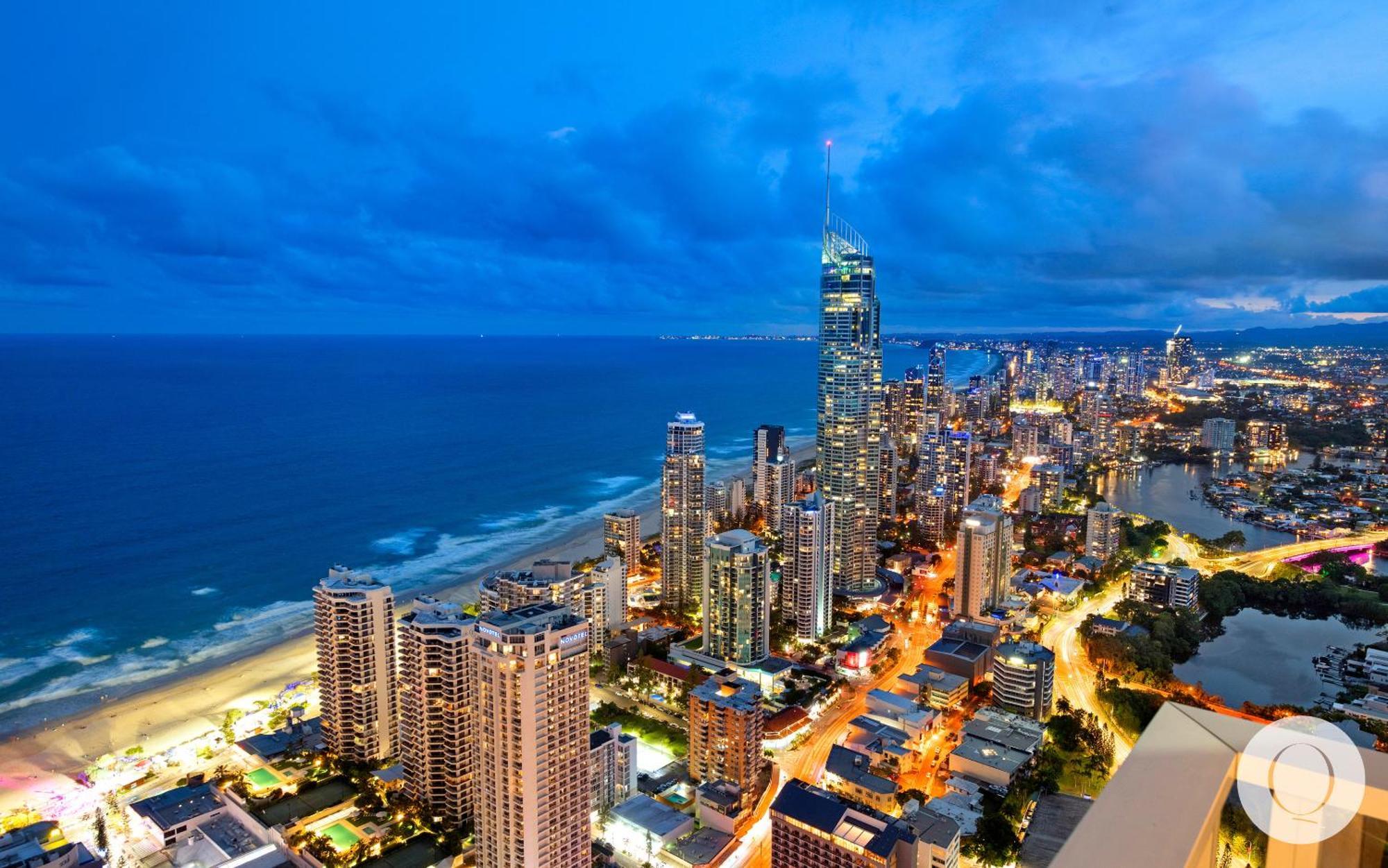 Ocean View Executive Penthouse at Circle on Cavill Apartment Gold Coast Exterior photo