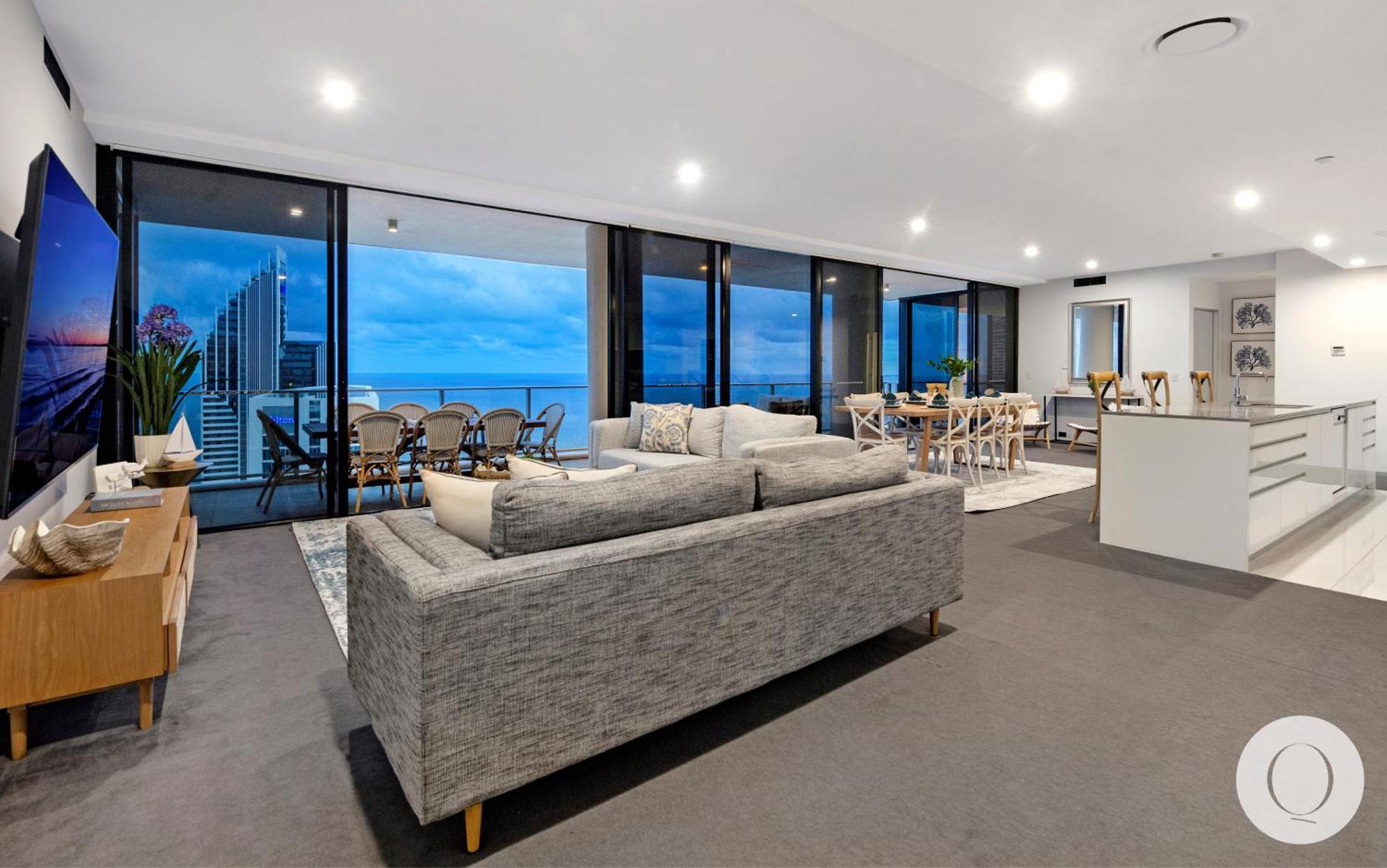Ocean View Executive Penthouse at Circle on Cavill Apartment Gold Coast Exterior photo